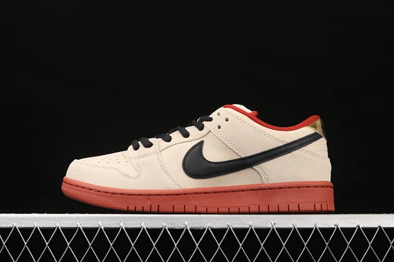 All categories Nk SB Dunk series Nk SB Dunk Low low-top sneakers F version Nk SB Dunk Low Pro Muslin Little Lucky Cat off-white retro low-top casual sports skateboard shoes BQ6817-100